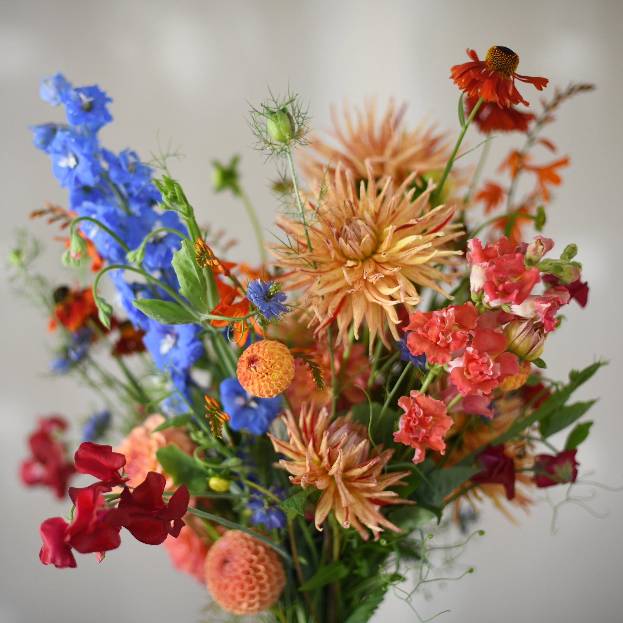 Seasonal Hand-Tied Bouquets Subscriptions