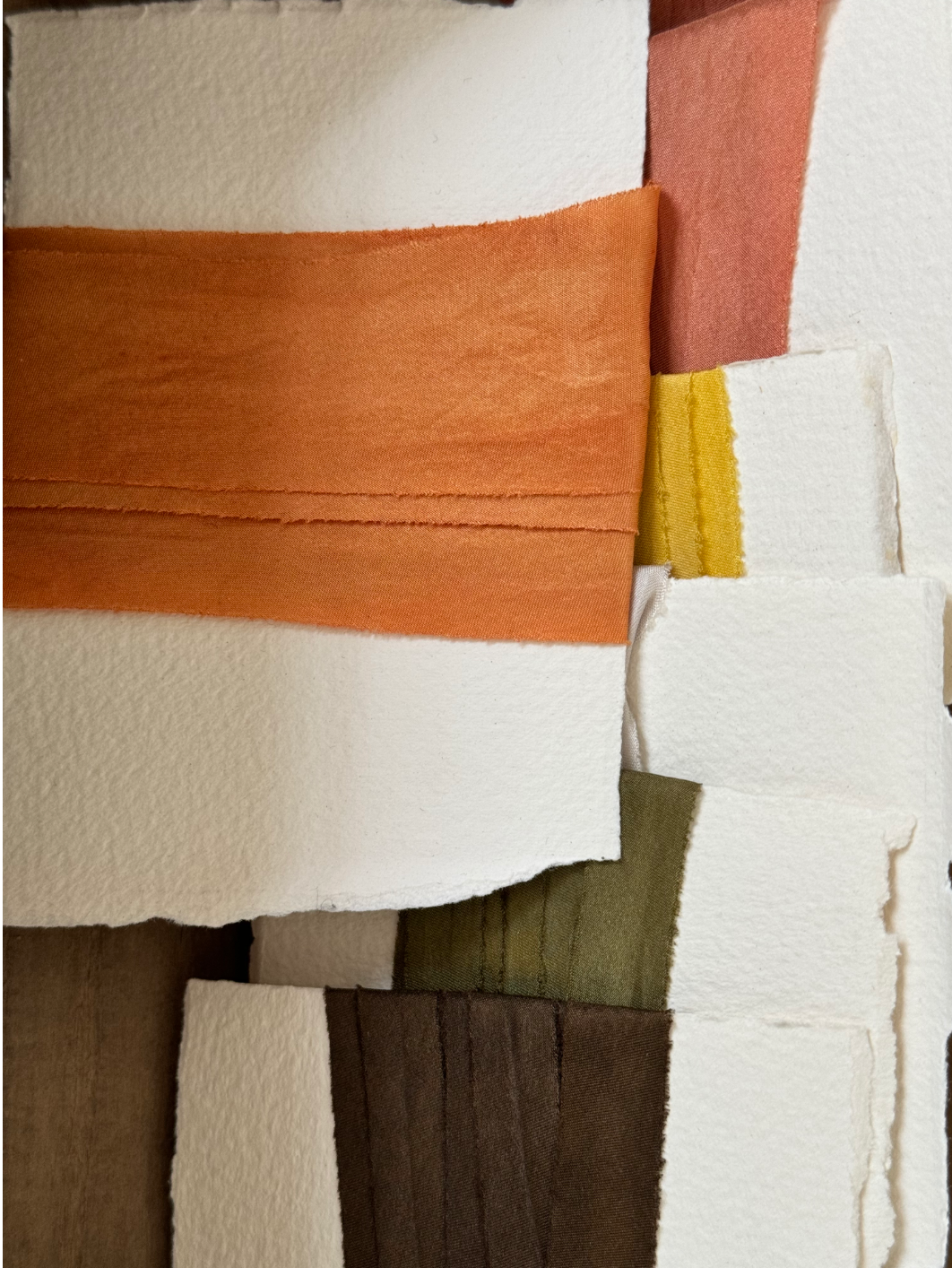 Hand-Dyed Silk Ribbon